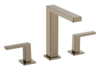 Hansgrohe Tecturis E Mélangeur lavabo 3 trous 150 avec vidage Push-Open Brushed Bronze