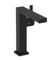 Hansgrohe Tecturis E Mitigeur lavabo Fine 150 CoolStart avec vidage Push-Open Matt Black