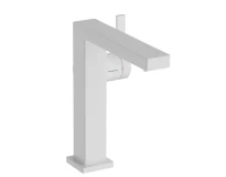 Hansgrohe Tecturis E Mitigeur lavabo Fine 150 CoolStart avec vidage Push-Open Matt White