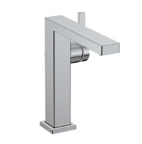 Hansgrohe Tecturis E Mitigeur lavabo Fine 150 CoolStart avec vidage Push-Open chromé