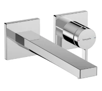 Hansgrohe Tecturis E mitigeur lavabo pour montage mural avec bec 225 mm - chromé