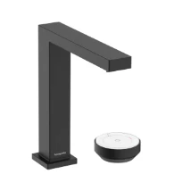 Hansgrohe Tecturis E Mélangeur lavabo 2 trous 150 CoolStart avec garniture de vidage Matt Black