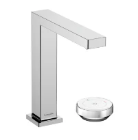 Hansgrohe Tecturis E Mélangeur lavabo 2 trous 150 CoolStart avec garniture de vidage chromé