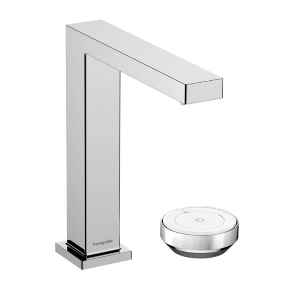 Hansgrohe Tecturis E Mélangeur lavabo 2 trous 150 CoolStart avec garniture de vidage chromé