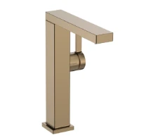 Hansgrohe Tecturis E Mitigeur lavabo Fine 210 CoolStart avec bec orientable et vidage Push-Open Brushed Bronze