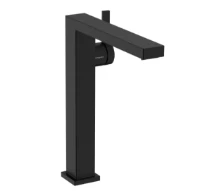 Hansgrohe Tecturis E Mitigeur lavabo Fine 240 CoolStart pour lavabos avec vidage Push-Open Matt Black