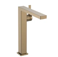 Hansgrohe Tecturis E Mitigeur lavabo Fine 240 CoolStart pour lavabos avec vidage Push-Open Brushed Bronze