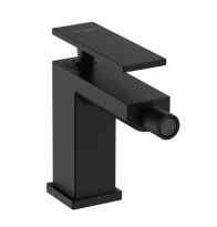 Hansgrohe Tecturis E Mitigeur de bidet avec vidage Push-Open Matt Black