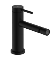 Hansgrohe Tecturis S Mitigeur bidet avec garniture de vidage avec tirette Matt Black