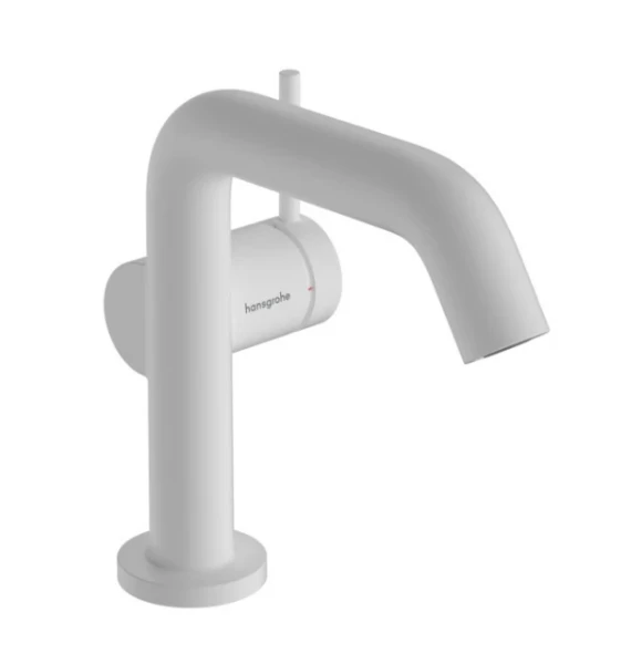 Hansgrohe Tecturis S Mitigeur lavabo Fine 110 CoolStart avec Push-Open Matt White