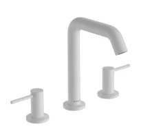 Hansgrohe Tecturis S Mélangeur de lavabo 3 trous 150 avec vidage Push-Open Matt White