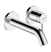 Hansgrohe Tecturis S mitigeur lavabo pour modèle encastré montage mural avec bec 165 mm - chromé