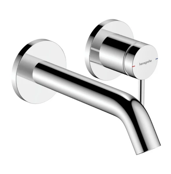 Hansgrohe Tecturis S mitigeur lavabo pour modèle encastré montage mural avec bec 165 mm - chromé
