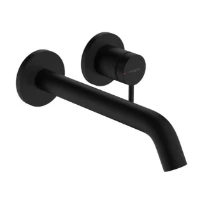 Hansgrohe Tecturis S mitigeur lavabo pour modèle encastré montage mural avec bec 225 mm - noir mat