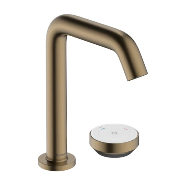 Hansgrohe Tecturis S Mélangeur lavabo 2 trous 150 CoolStart avec set de vidage Brushed Bronze