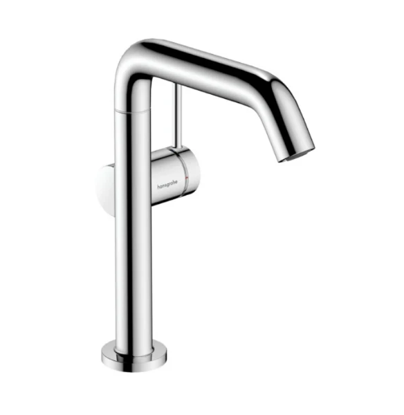 Hansgrohe Tecturis S Mitigeur lavabo 210 Fine CoolStart avec bec pivotant et vidage push-open chromé