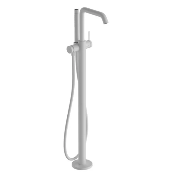 Hansgrohe Tecturis S Mitigeur de baignoire à poser au sol Matt White