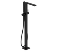 Hansgrohe Tecturis E Mitigeur de baignoire à poser au sol Matt Black