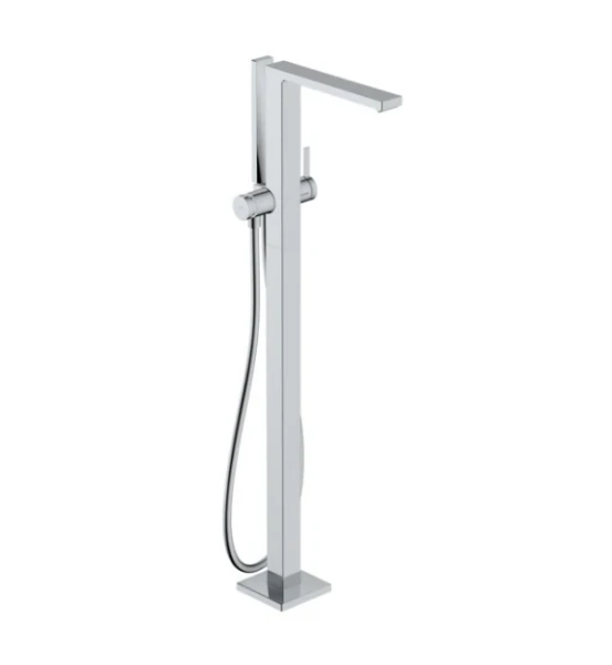 Hansgrohe Tecturis E Mitigeur de baignoire à poser au sol chromé