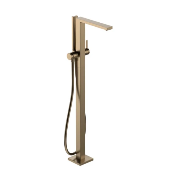 Hansgrohe Tecturis E Mitigeur de baignoire à poser au sol Brushed Bronze