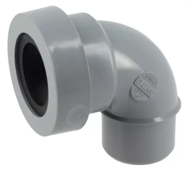 Nicoll PVC lijm bocht met dichting 87° MF 40 x 40 mm