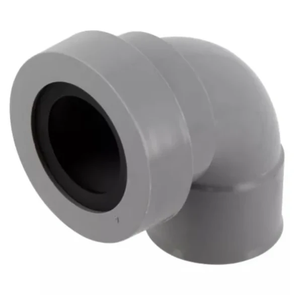 Nicoll PVC lijm bocht met dichting 87° FF 40 x 40 mm