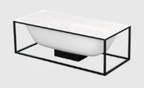 Bette Bettelux Shape baignoire acier émaille 1800 x 800 mm - blanc brillant