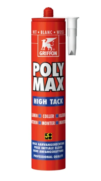 Griffon Polymax High Tack koker 425g wit