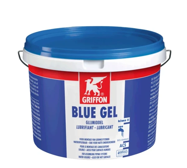 Griffon BLUE GEL glijmiddel emmer, 2,5kg