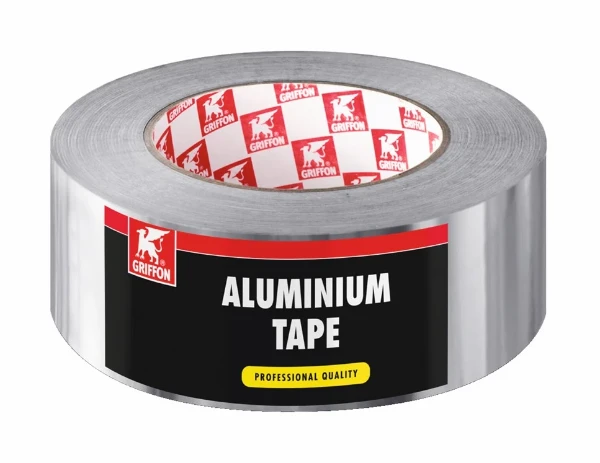 Griffon tape, aluminium rol 20 m x 5 cm