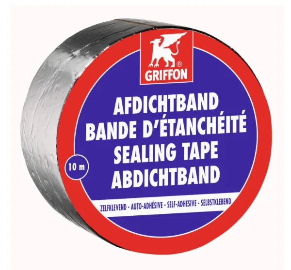 Griffon bande d'étanchéité, rouleau aluminium 10 m x 10 cm