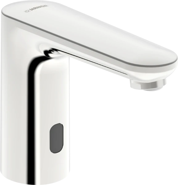 Hansa Hansaelectra robinet lavabo 3V - Bluetooth - laiton - chromé