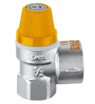 Caleffi Solar groupe de sécurité 1/2"x3/4", 3bar chromé