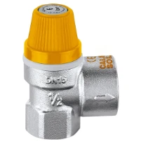 Caleffi Solar groupe de sécurité 1/2"x3/4", 10bar chromé