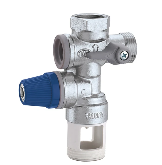 Caleffi 526 boilerveiligheidsgroep MF 1/2 x 1/2 - 7 bar - inox zitting