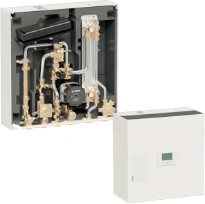Caleffi Distributie-unit compact, opbouw afleverset voor woningen max. 90°C/B