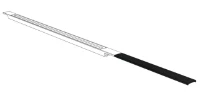 Carrodrain Twiggi Extra rallonge 300 mm - Black
