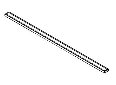 Carrodrain Cayman grille 900 mm - Black