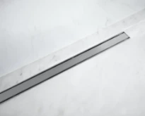 Carrodrain Cayman rigole de douche avec grille 600 mm - Inox - hauteur d'encastrement 60 mm - débit 31 l/m