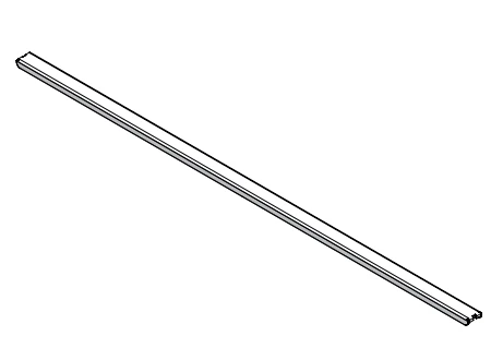 Carrodrain WSS Invisible grille 700 mm - Inox