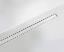 Carrodrain Liquid rigole de douche avec grille 900 mm - White - débit 31 l/m