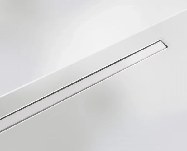 Carrodrain Liquid rigole de douche avec grille 900 mm - White - débit 31 l/m