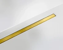 Carrodrain Liquid rigole de douche avec grille 800 mm - Gold - débit 31 l/m