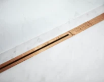 Carrodrain Twiggi XS rigole de douche avec grille 800 - 1100 mm - Copper - hauteur d'encastrement 56 mm - débit 31 l/m