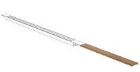 Carrodrain Twiggi Extra grille d'extension  300 mm - Copper