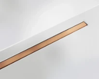 Carrodrain Liquid rigole de douche avec grille 800 mm - Copper - débit 31 l/m