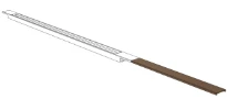 Carrodrain Twiggi Extra grille d'extension  300 mm - Bronze