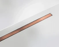 Carrodrain Liquid rigole de douche 600 mm - Bronze - débit 31 l/m