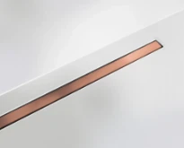 Carrodrain Liquid rigole de douche avec grille 800 mm - Bronze - débit 31 l/m