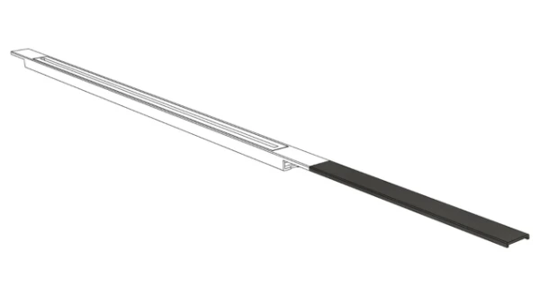 Carrodrain Twiggi Extra grille d'extension  300 mm - Smoke